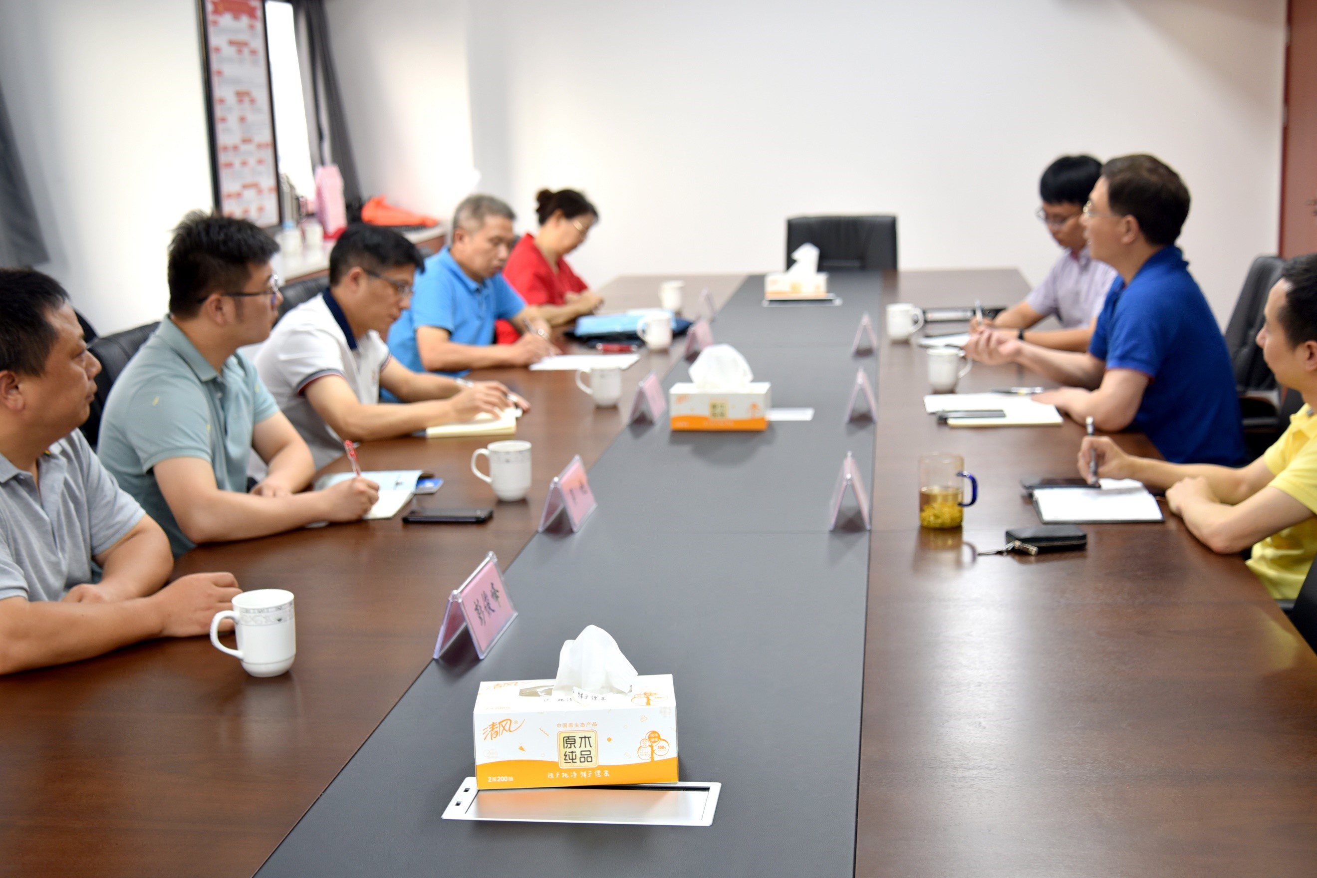 湖北省秭歸縣縣長(cháng)楊勇一行蒞臨浙茶集團交流