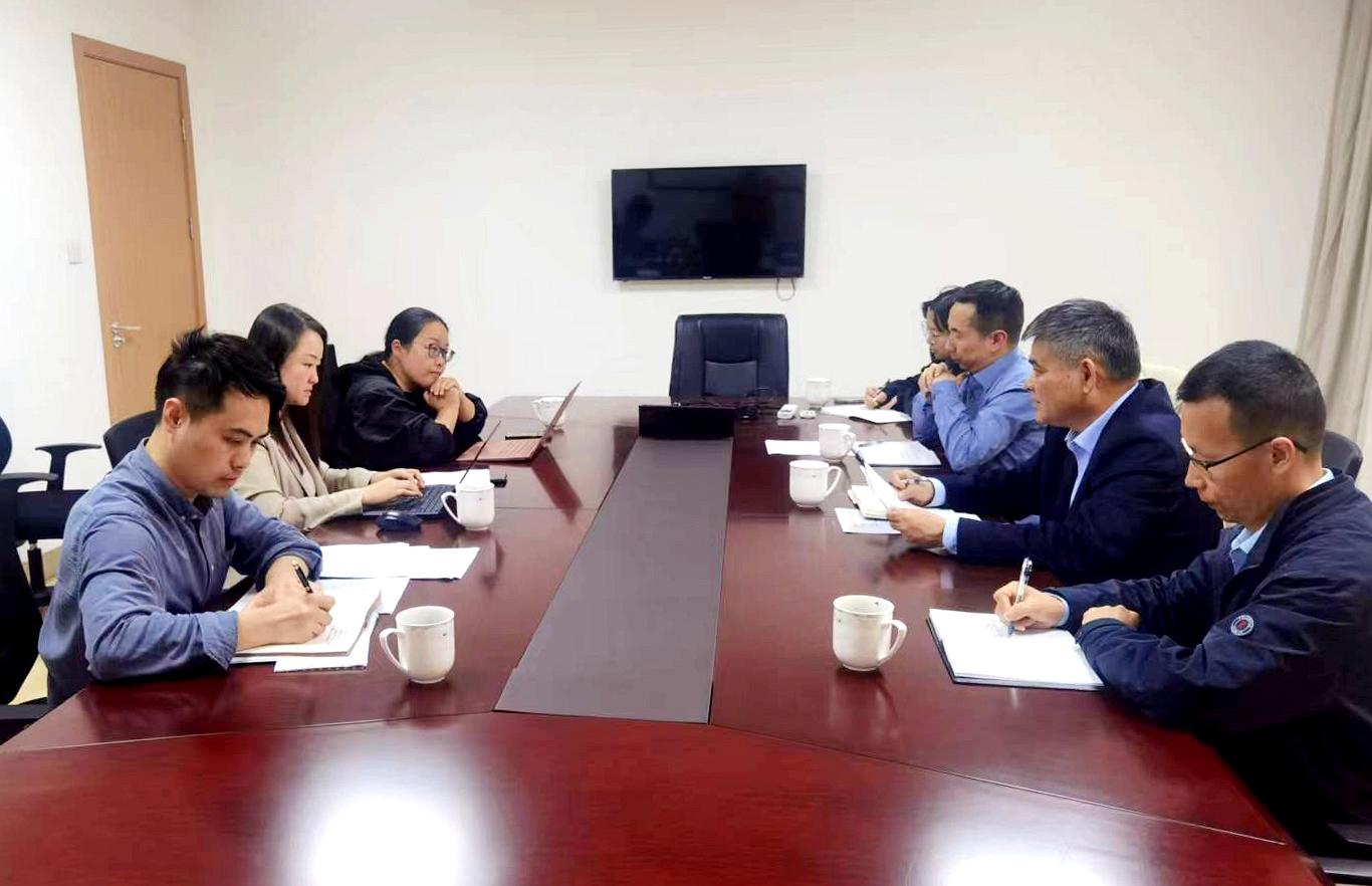 浙茶集團王兵總經(jīng)理一行赴九宇有機公司開(kāi)展主題教育調研活動(dòng)