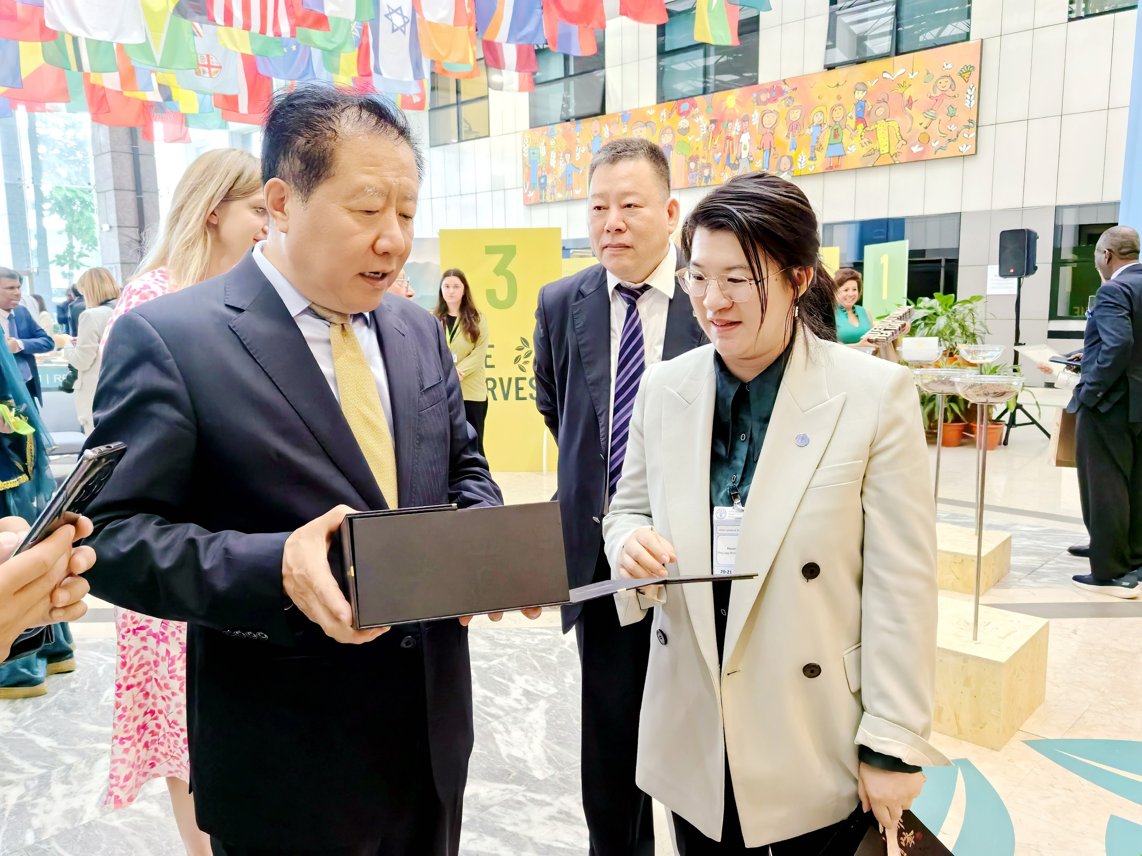 浙茶獅峰受聯(lián)合國糧農組織邀請參加“國際茶日”慶?；顒?dòng)