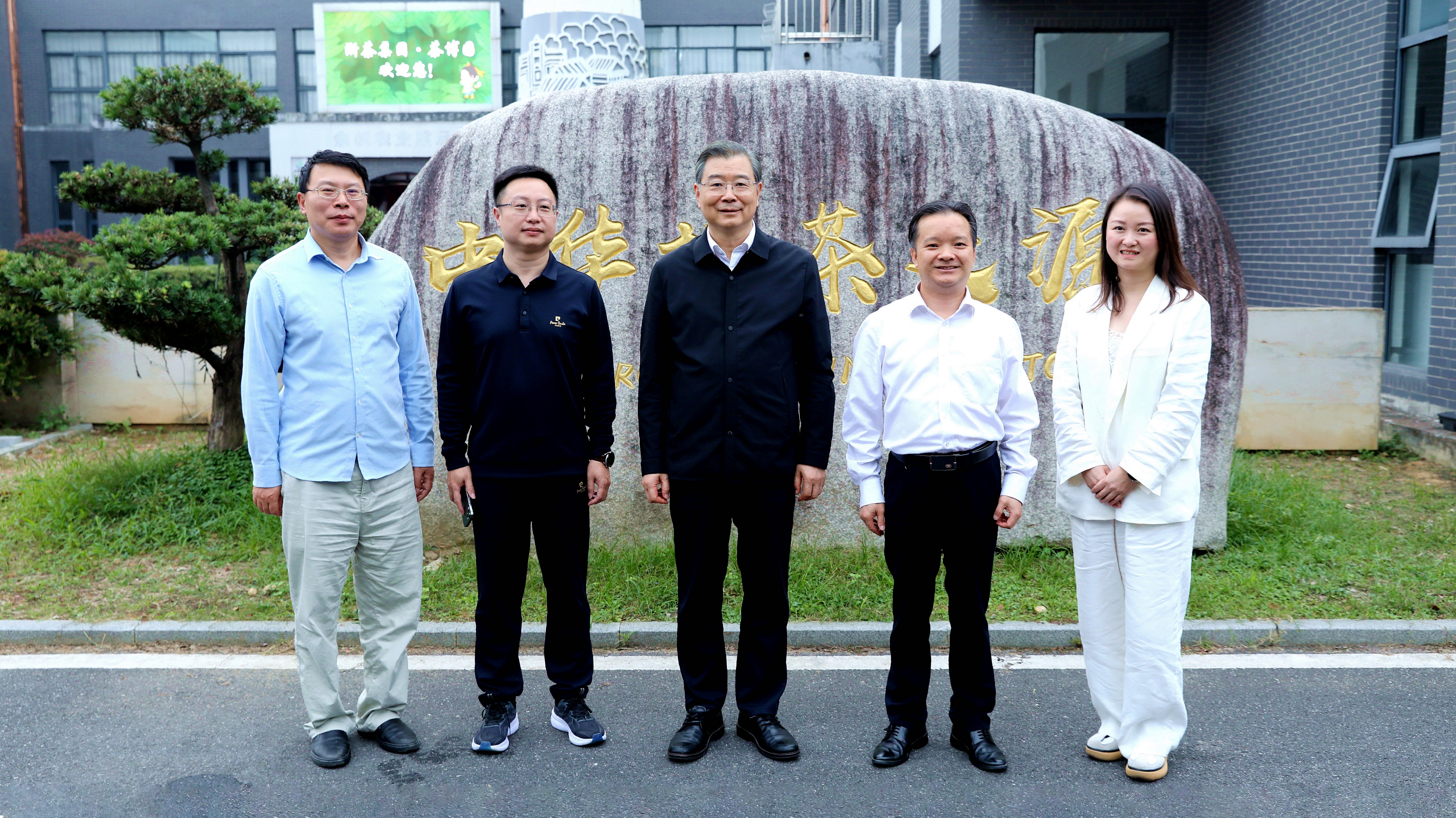 省政協(xié)副主席、九三學(xué)社省委會(huì )主委葉正波調研浙茶集團九宇有機公司